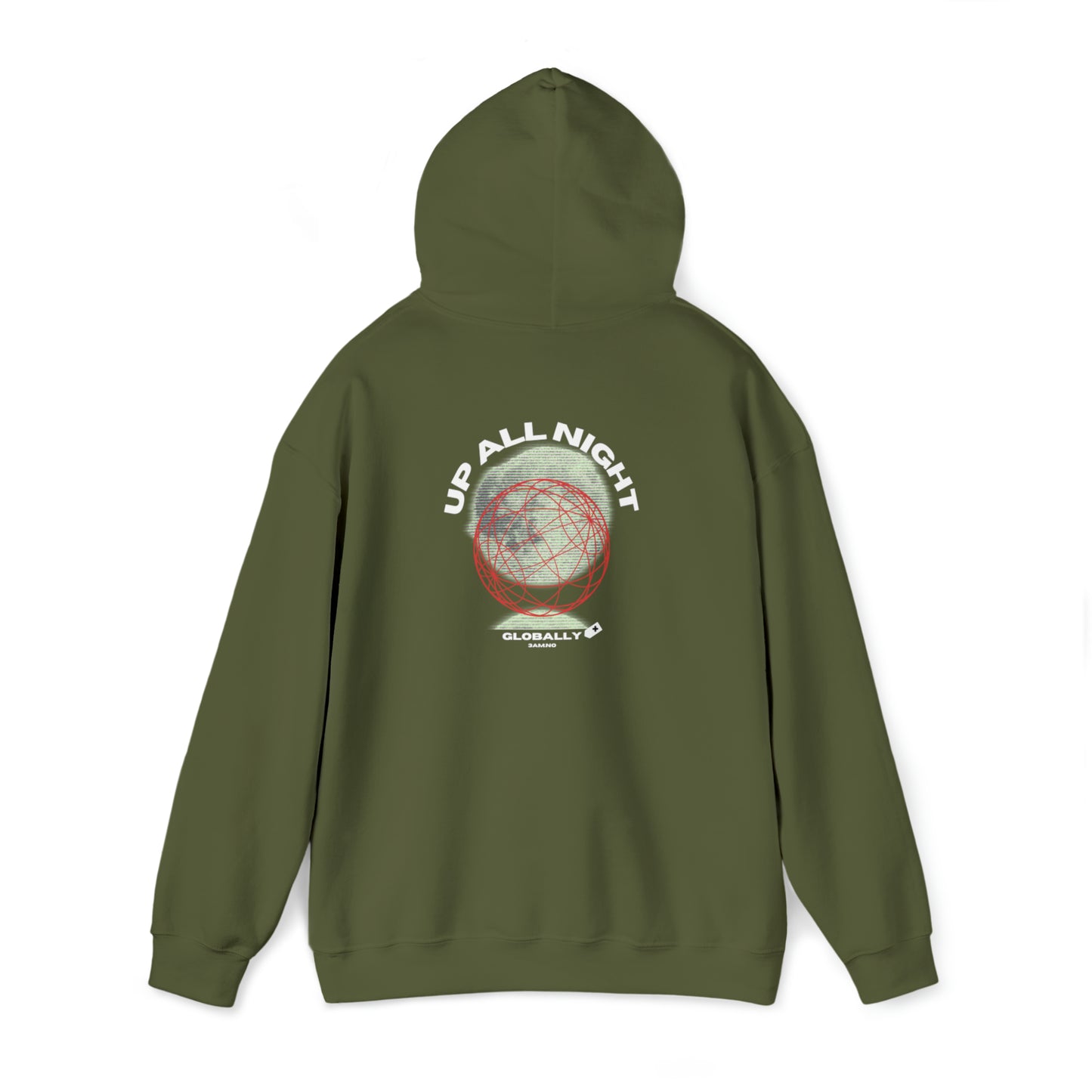 Global Motivation Heavy Hooded Sweatshirt