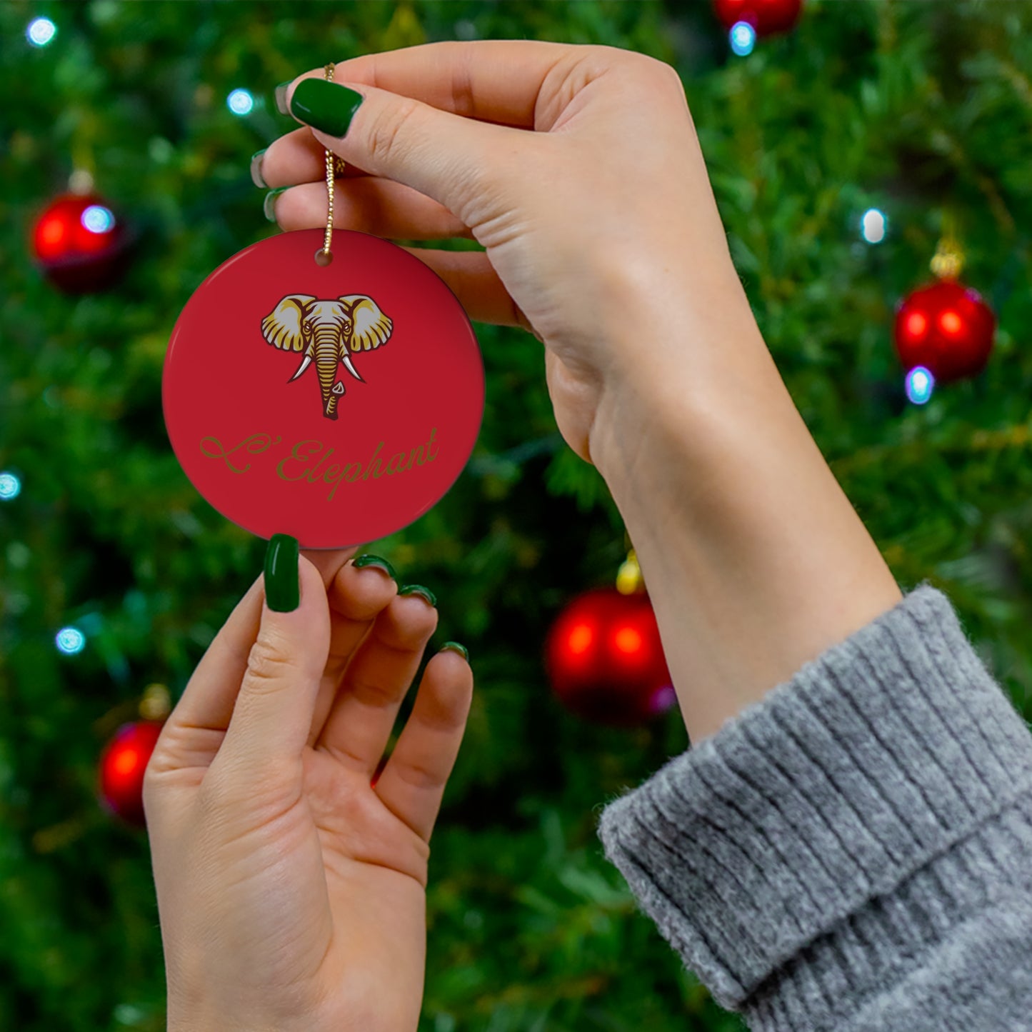 Ceramic Ornament, University of Alabama Crimson Tide