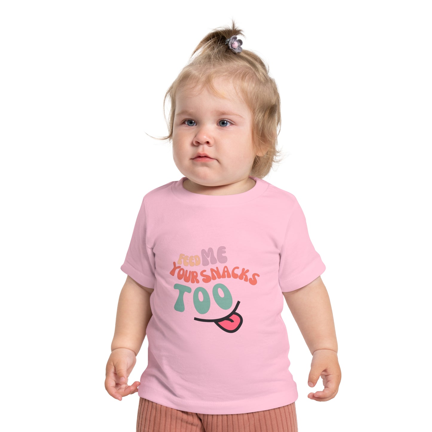 Snack Monster Baby Short Sleeve T-Shirt