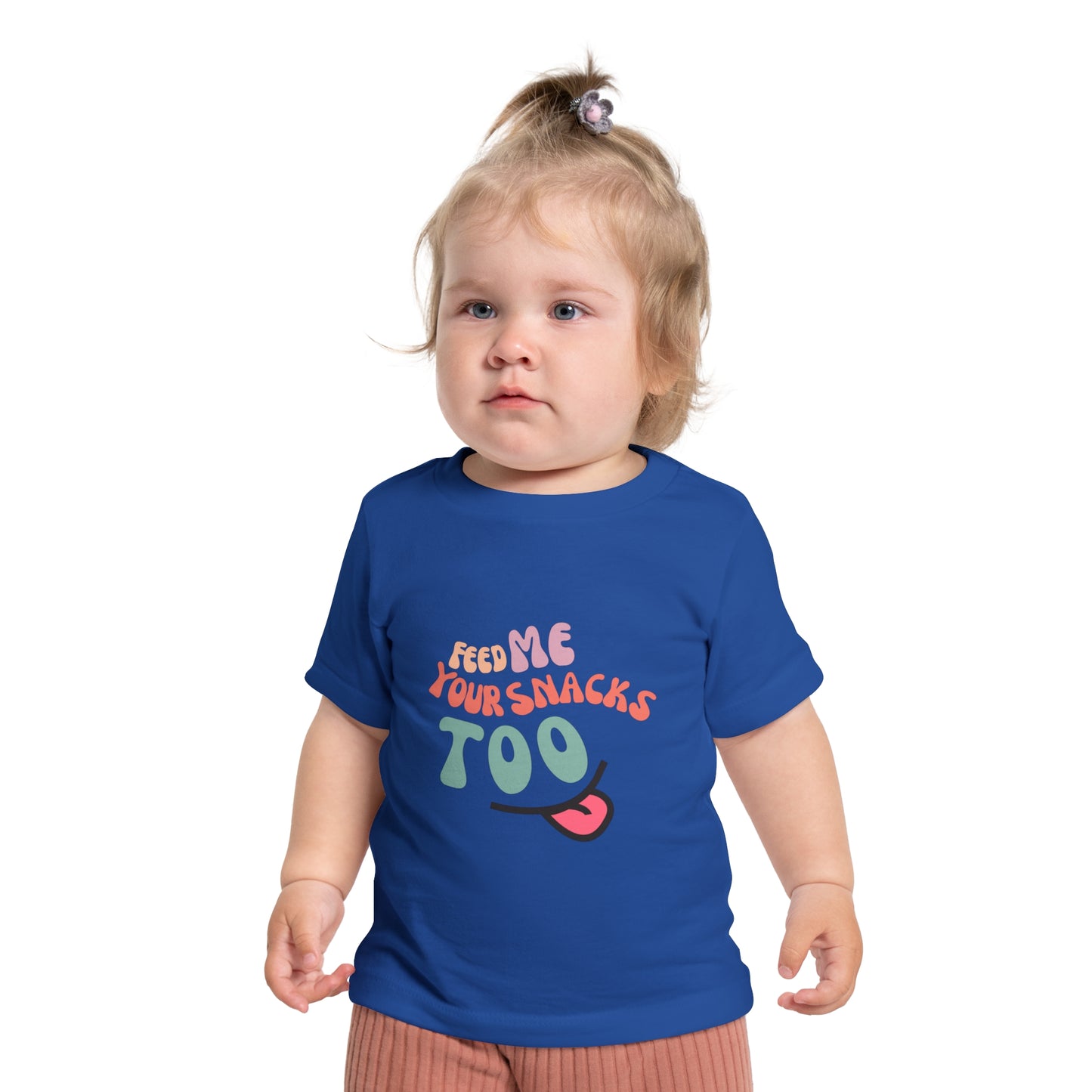 Snack Monster Baby Short Sleeve T-Shirt