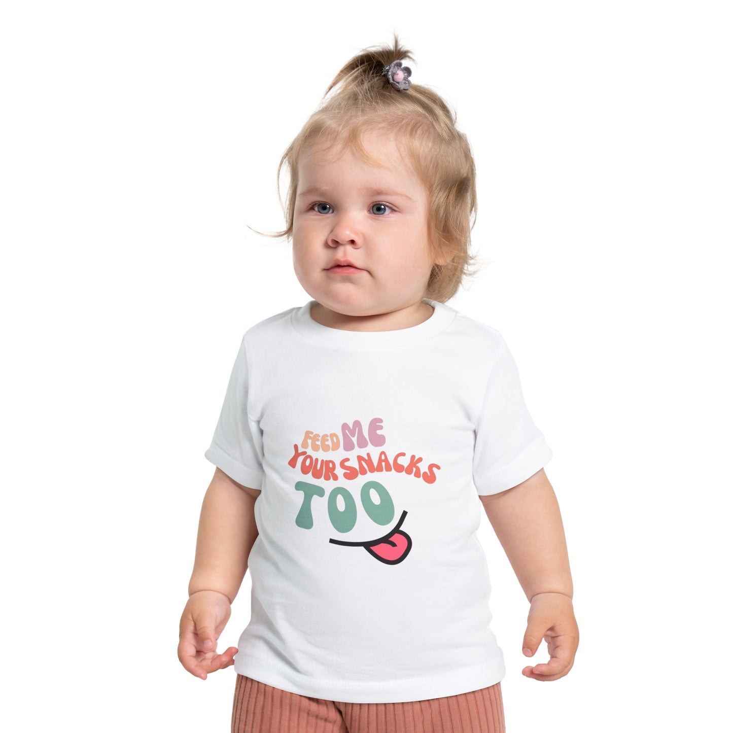 Snack Monster Baby Short Sleeve T-Shirt