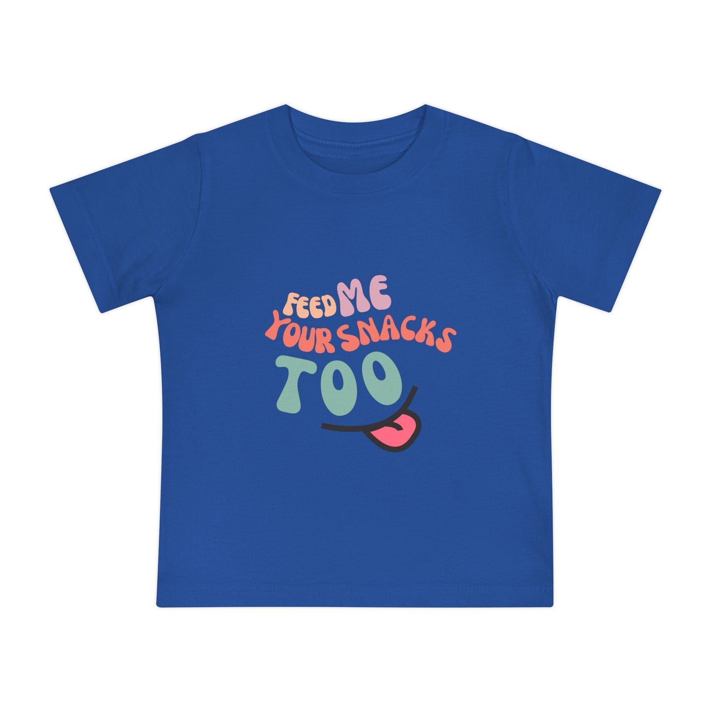 Snack Monster Baby Short Sleeve T-Shirt