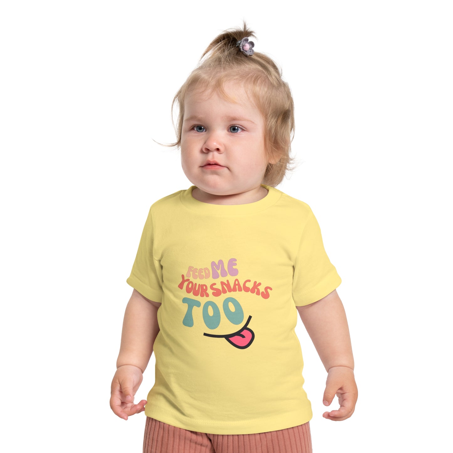 Snack Monster Baby Short Sleeve T-Shirt