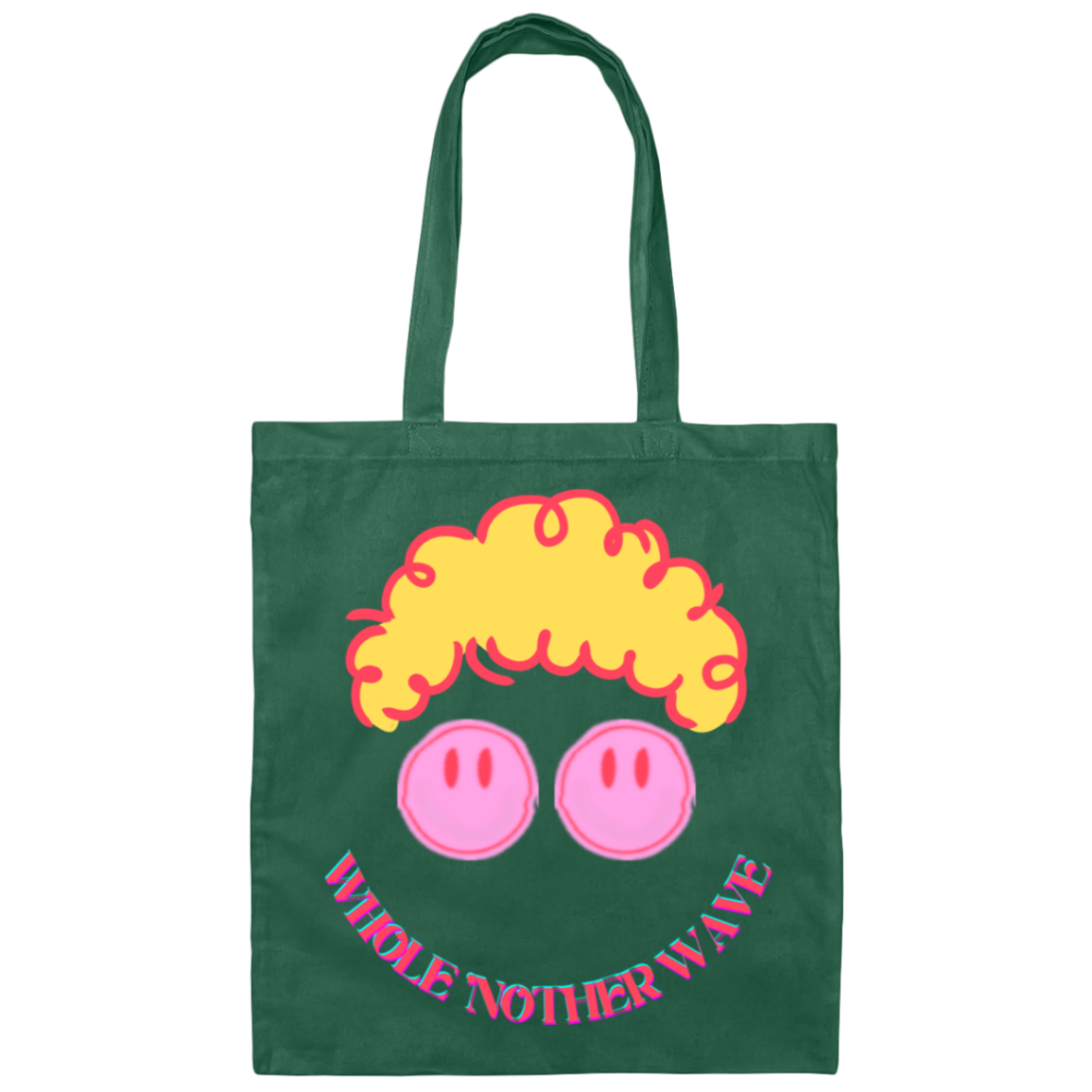 Wavy baby Canvas Tote Bag