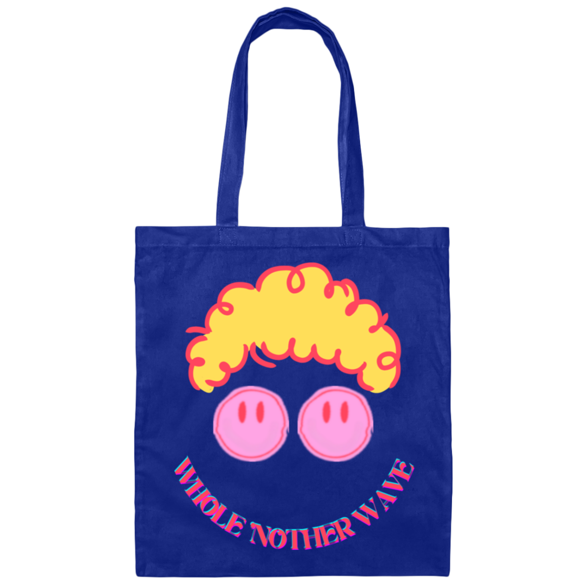 Wavy baby Canvas Tote Bag