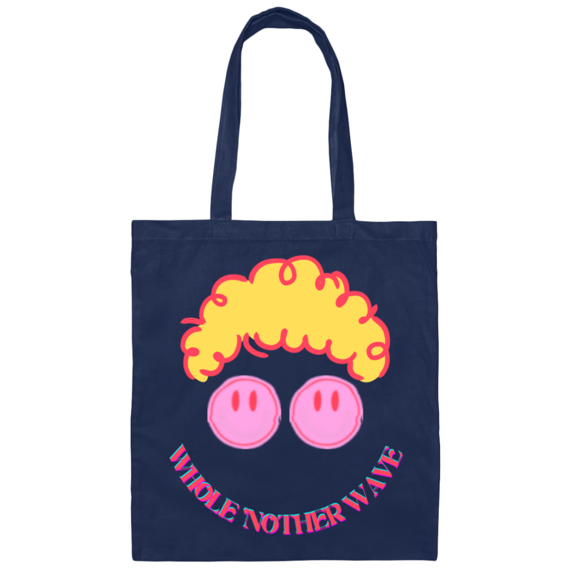 Wavy baby Canvas Tote Bag