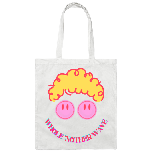 Wavy baby Canvas Tote Bag