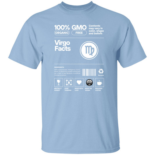 Virgo Nutrition Facts Unisex T-Shirt