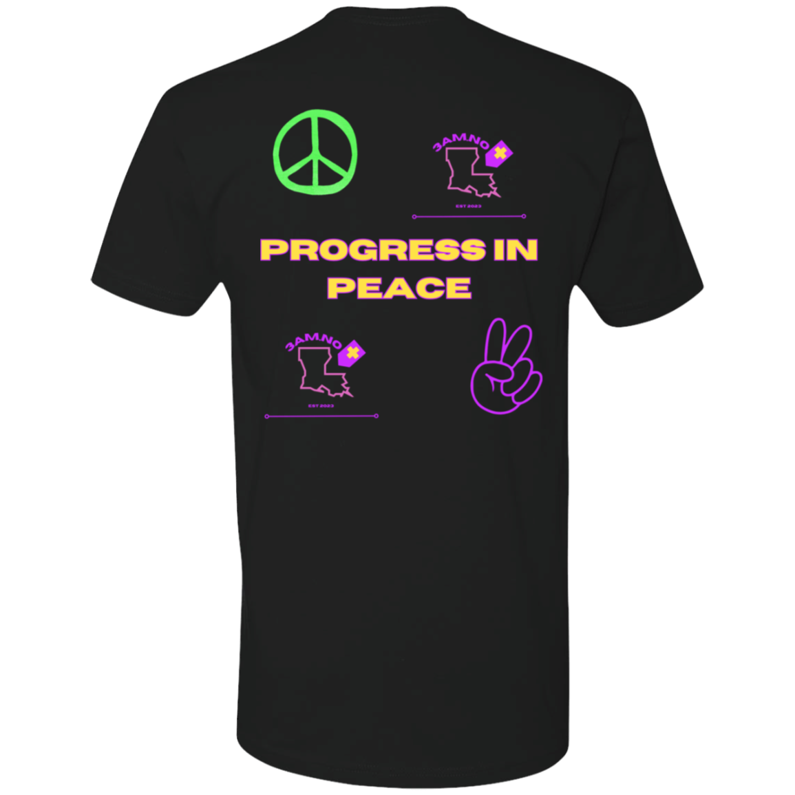 Progress n Peace Premium Short Sleeve T-Shirt