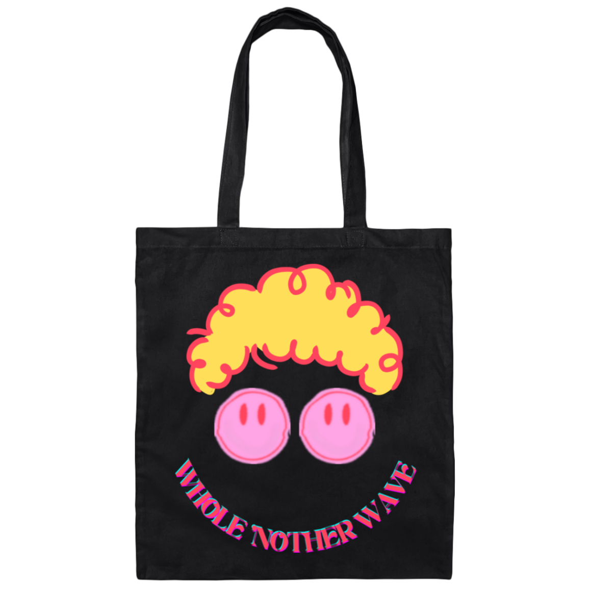 Wavy baby Canvas Tote Bag