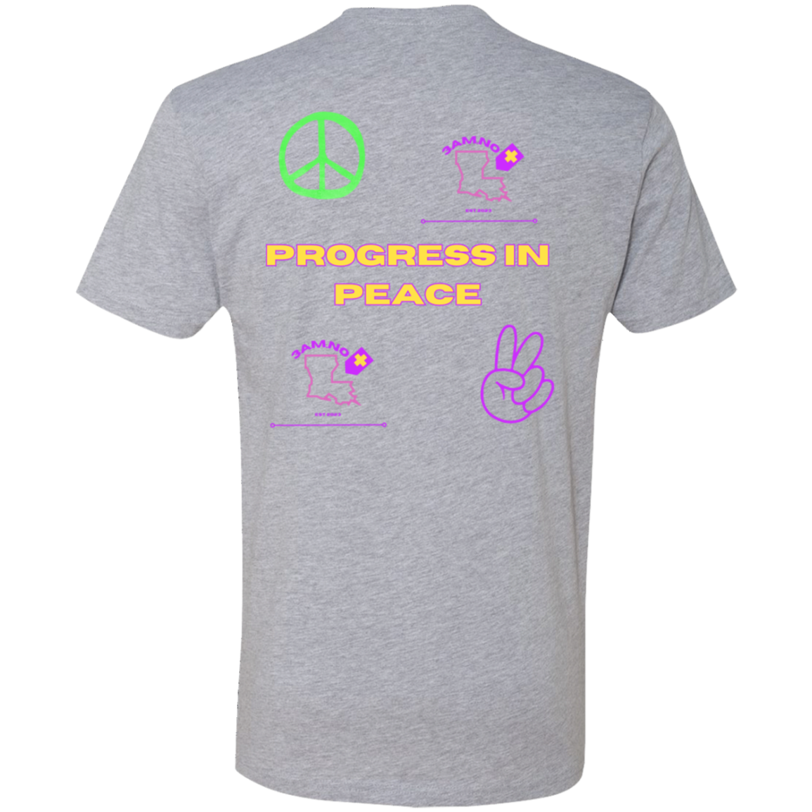 Progress n Peace Premium Short Sleeve T-Shirt