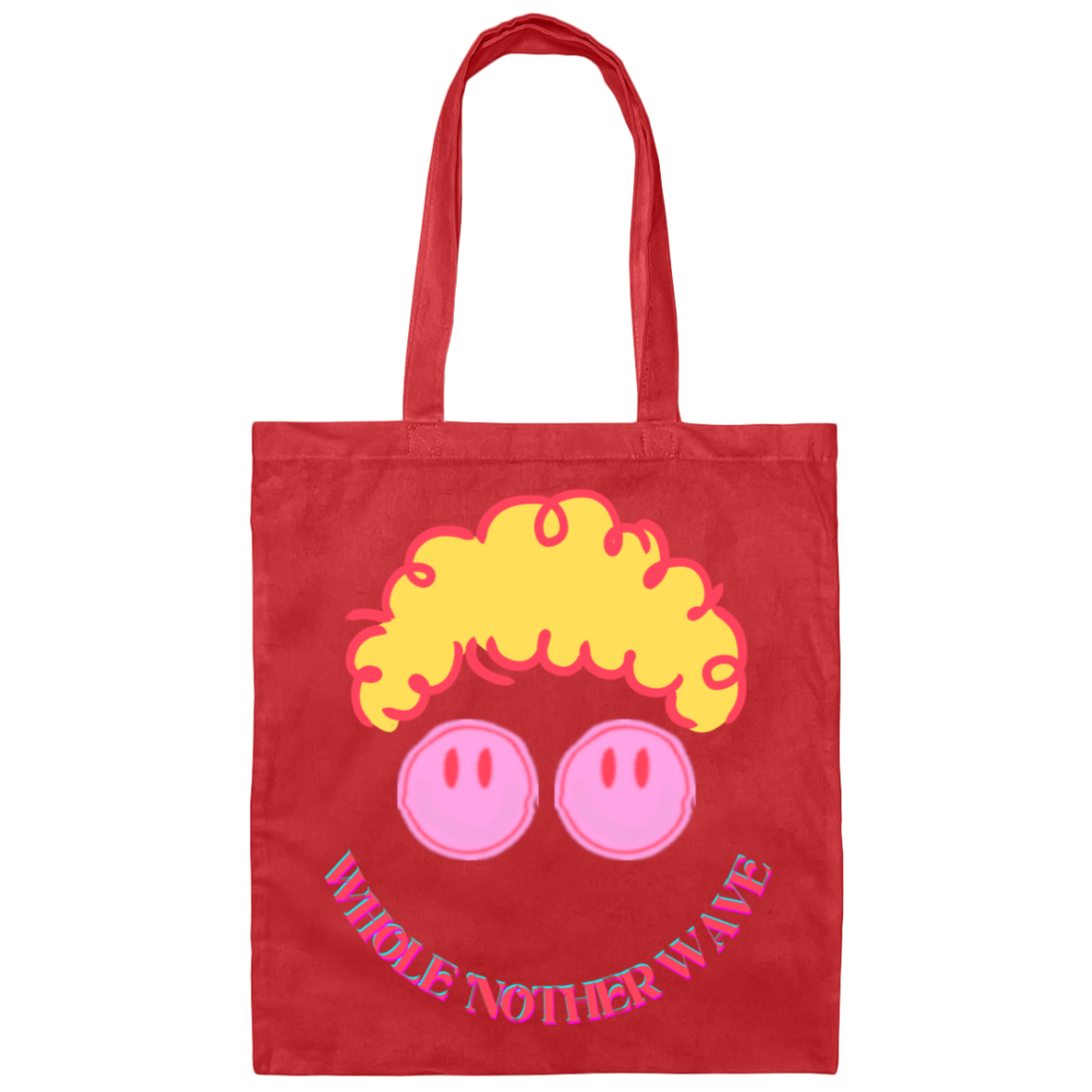 Wavy baby Canvas Tote Bag