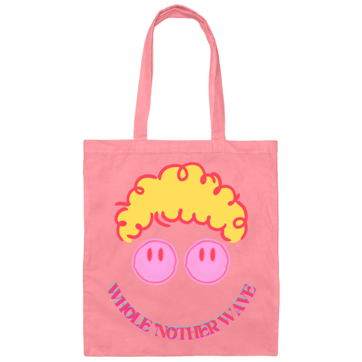 Wavy baby Canvas Tote Bag