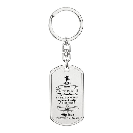 Soulmates Dog Tag, Soulmates, Best friend gift