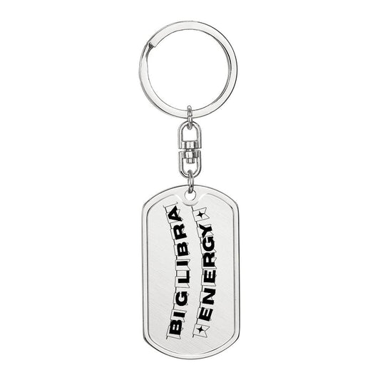 BIG LIBRA ENERGY Banner Keychain