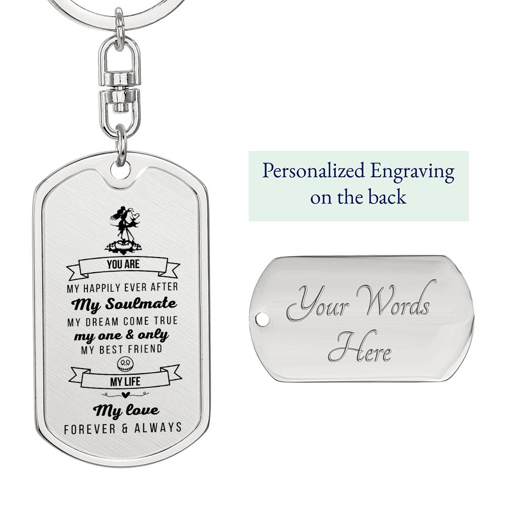 Soulmates Dog Tag, Soulmates, Best friend gift