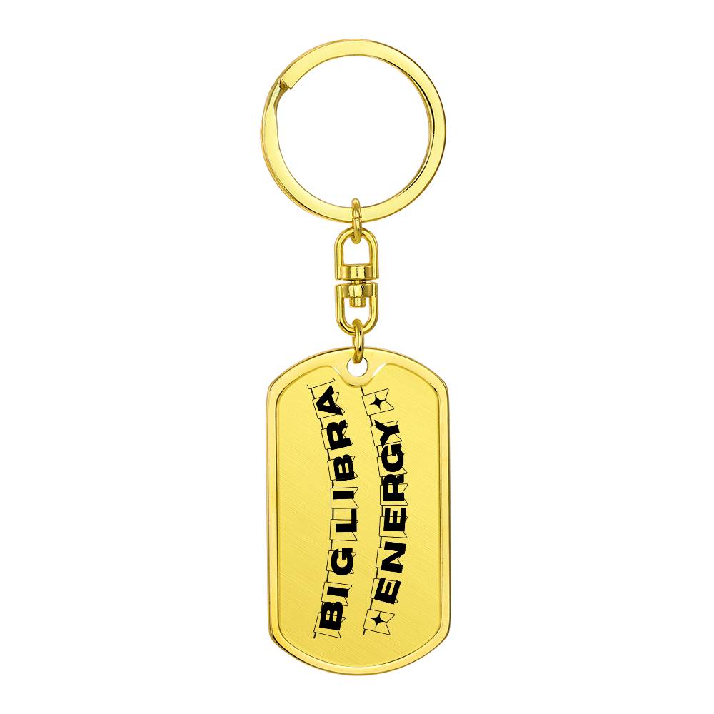 BIG LIBRA ENERGY Banner Keychain